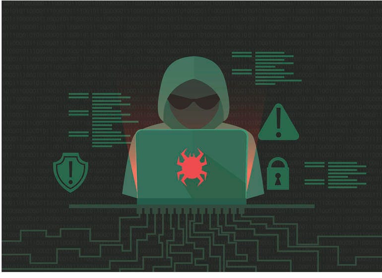 Hacker activity banner. Programmer writes viruses and hacks. Dos attack.