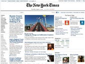 New York Times reports 2 years of declining print and digital ad revenues