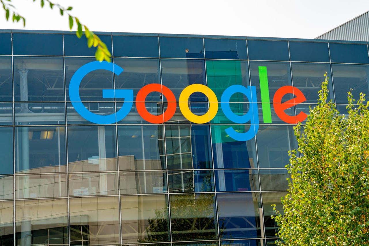 Google. Googleplex office in Silicon Valley.