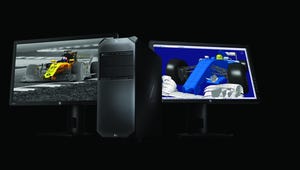 HP Z6 Workstation with dual HP Z27x Displays