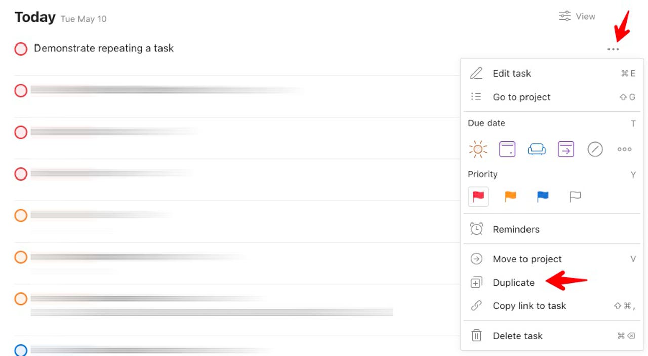 How repeat tasks and see completed ones in Todoist | ZDNET