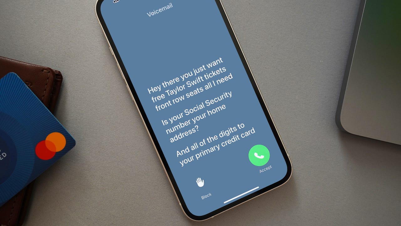 Using Live voicemail on iOS 17