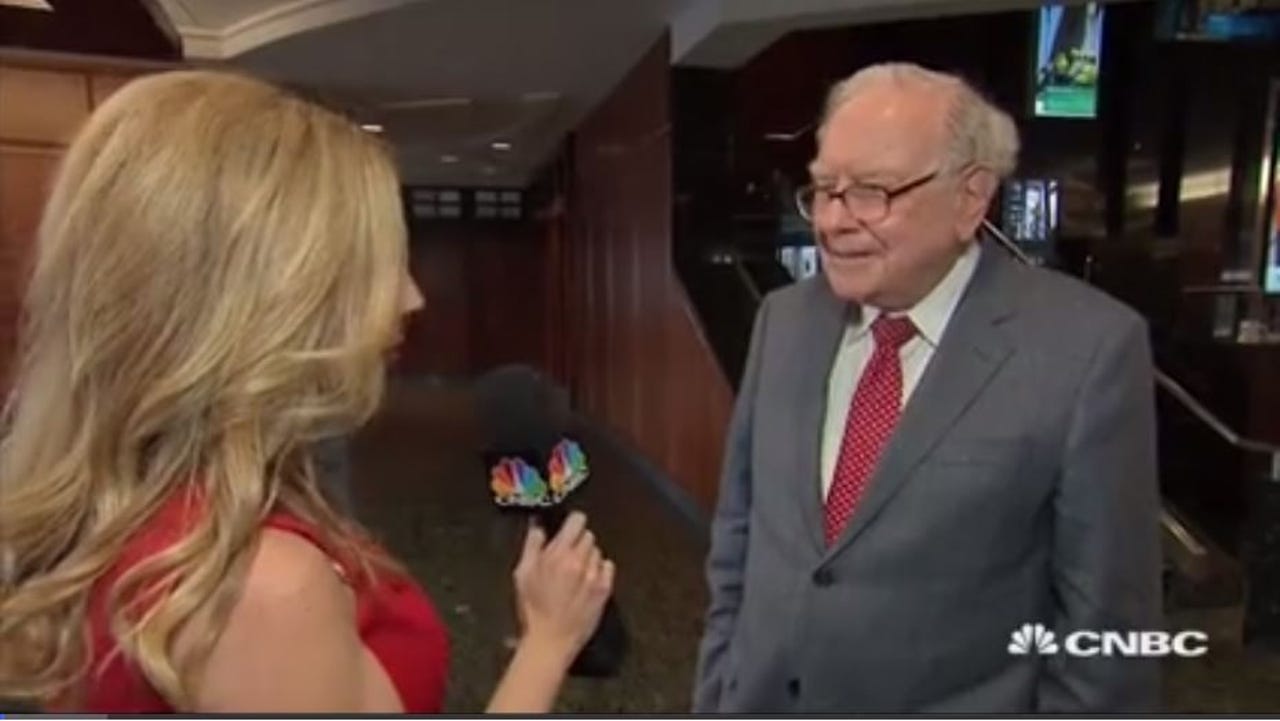 Becky Quick interviews Warren Buffett on CNBC