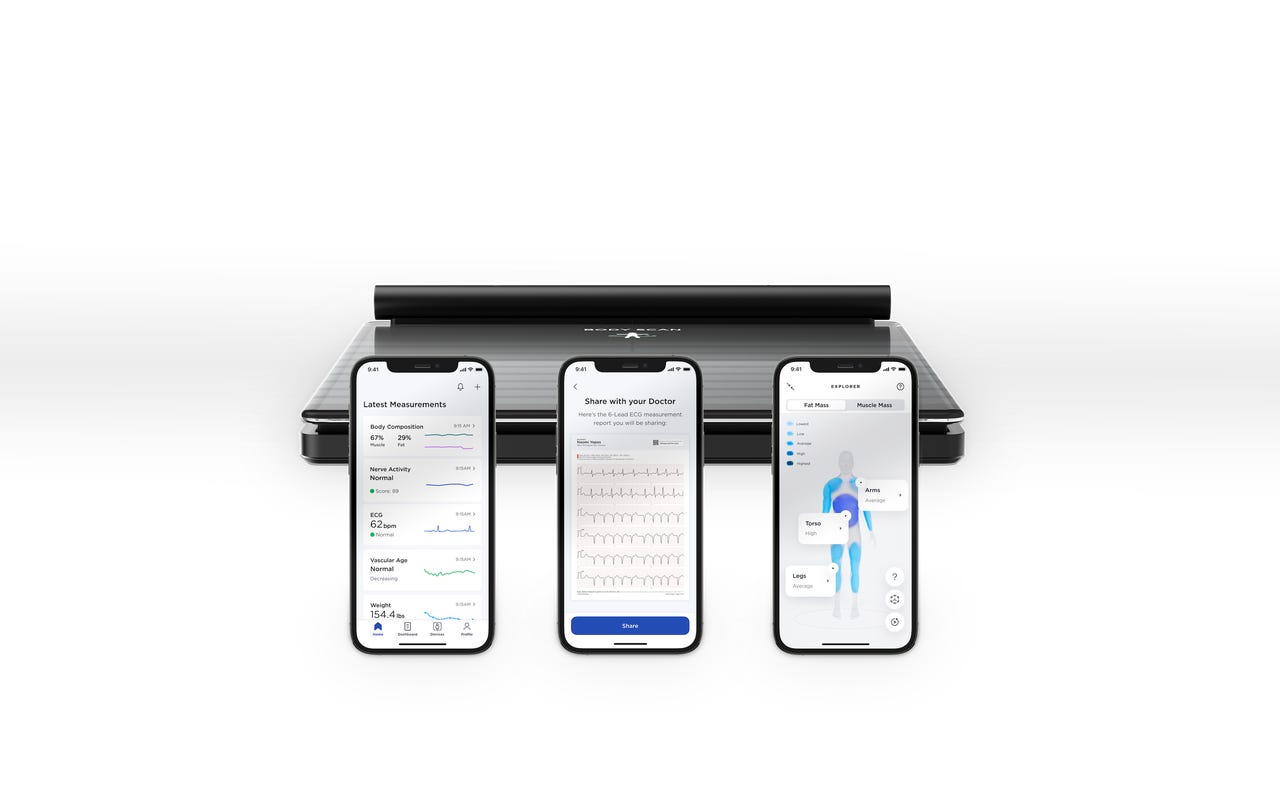 CES 2022: Withings Body Scan smart scale gains ECG, more in-depth body  composition features