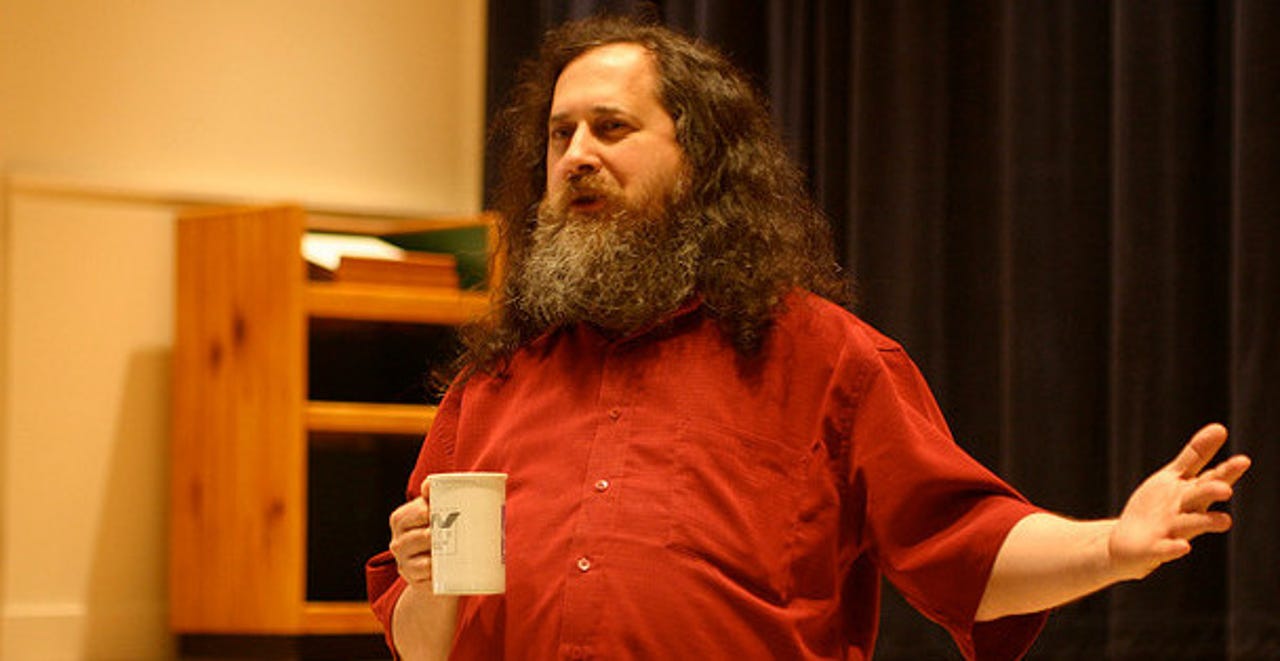 Richard Stallman founded the free software movement nearly 30 years ago