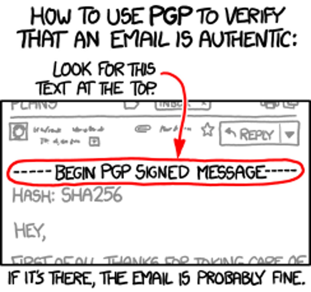 xkcd PGP