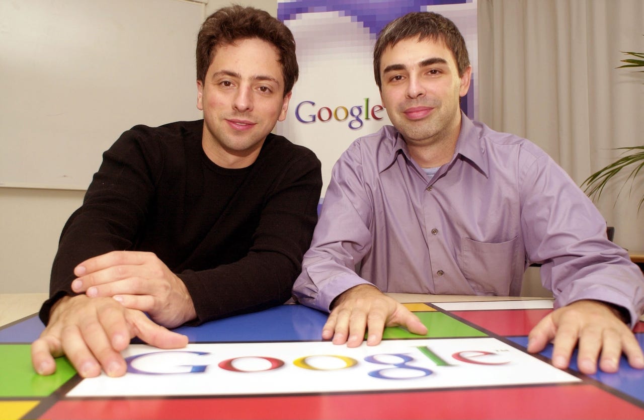 Larry Page and Sergey Brin