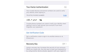 Activate two-factor authentication