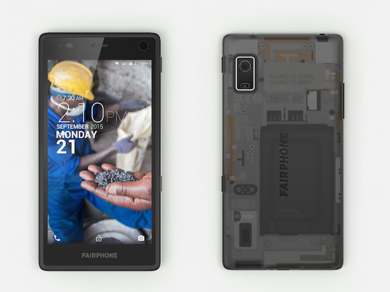 The second generation Fairphone.