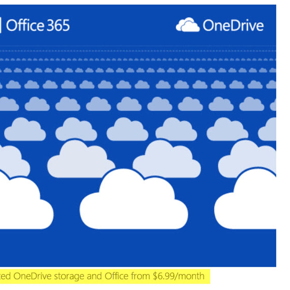 Microsoft reneges on 'unlimited' OneDrive storage promise for Office 365  subscribers | ZDNET