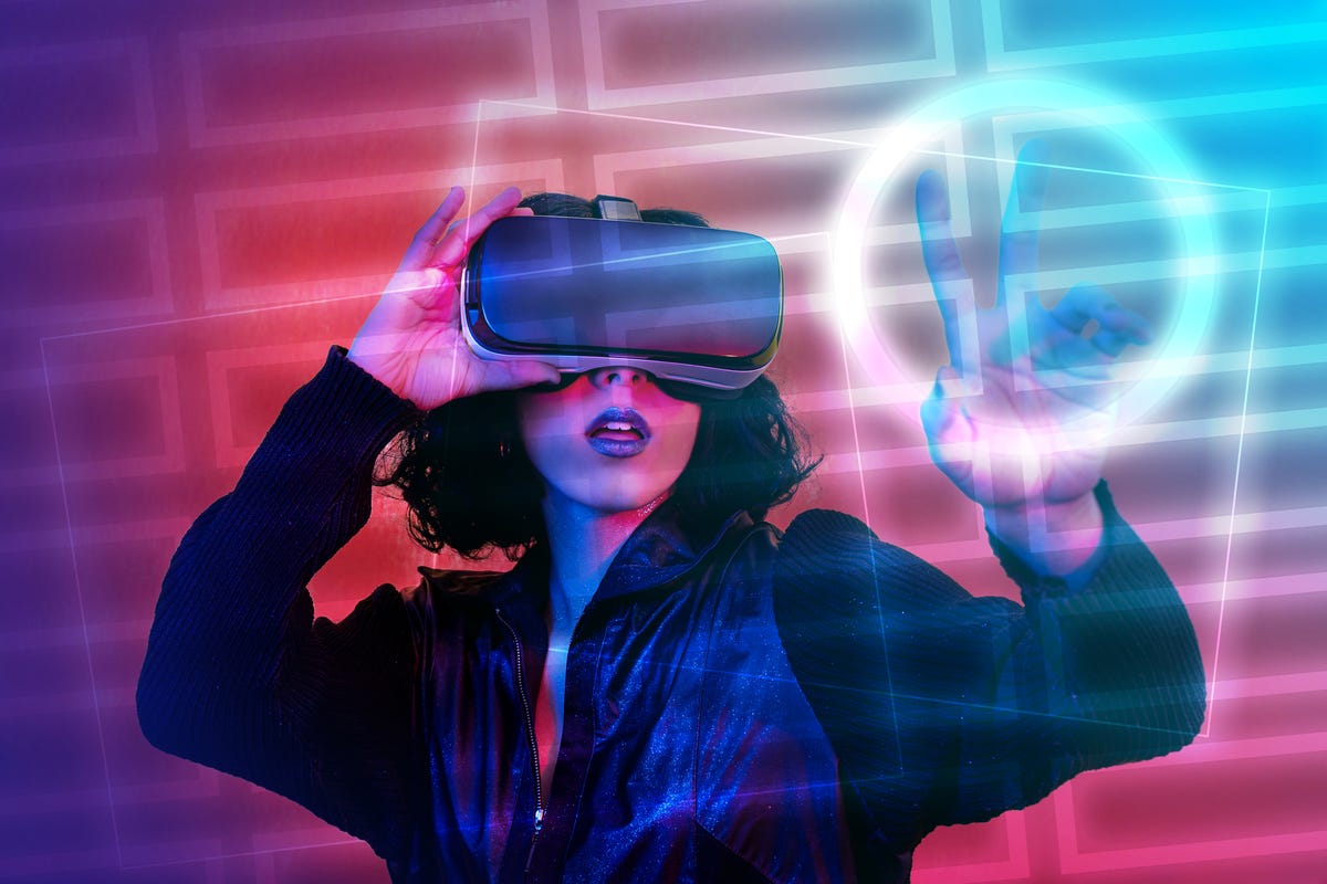 woman-using-a-virtual-reality-headset-to-access-the-metaverse