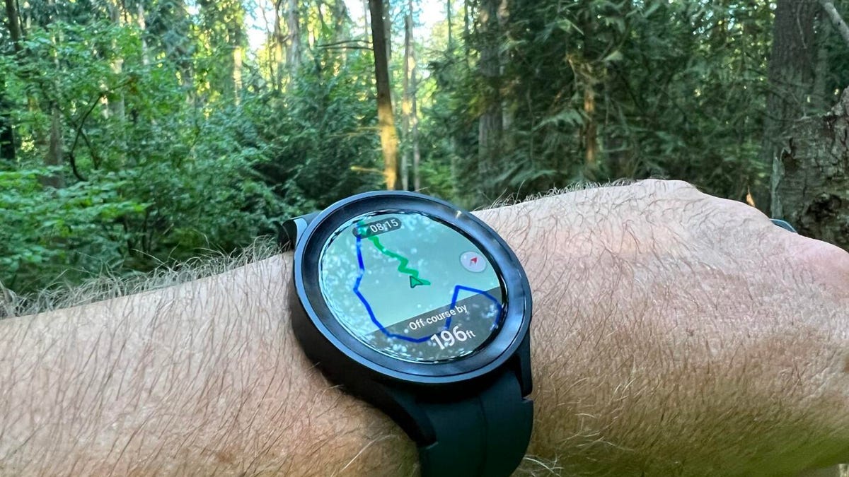 to use the Route tile on the Samsung Galaxy Watch 5 | ZDNET