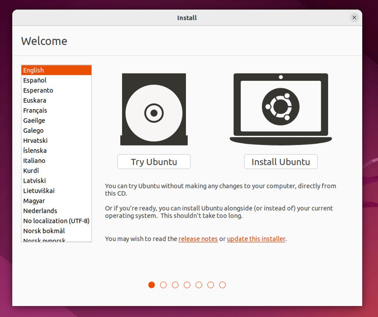 parallel blotte Gods How to install Ubuntu Linux (It's easy!) | ZDNET