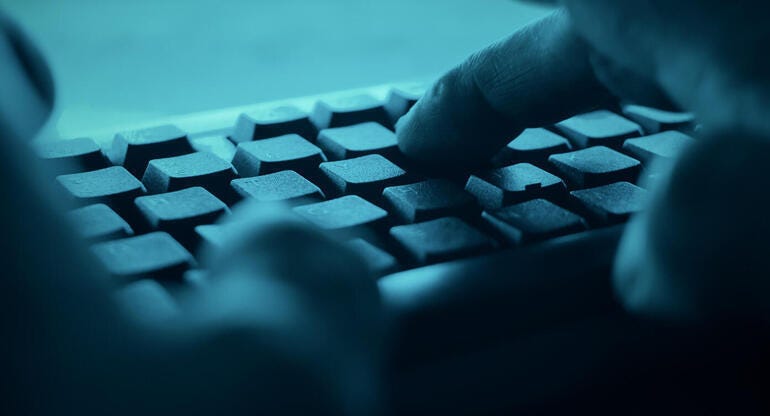 POV cyber hacker attacks