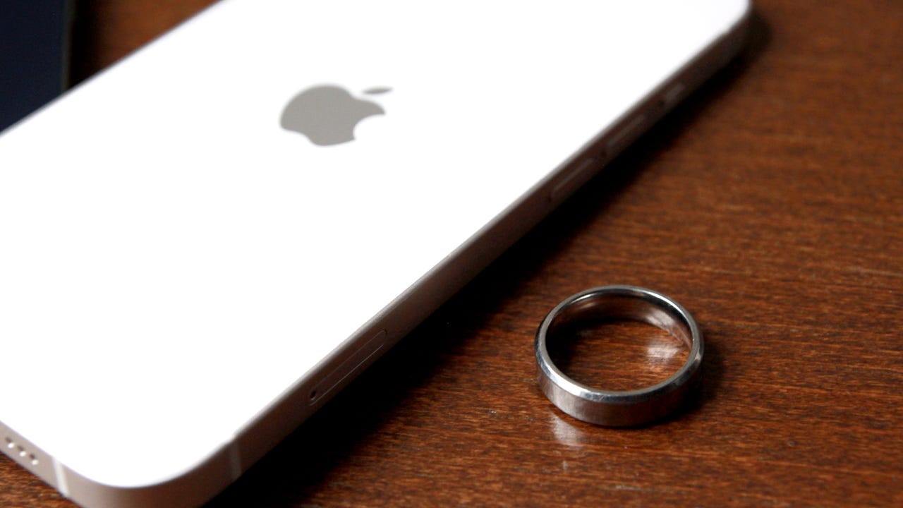 Ring next to Apple device