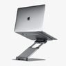 Upryze laptop stand against grey background