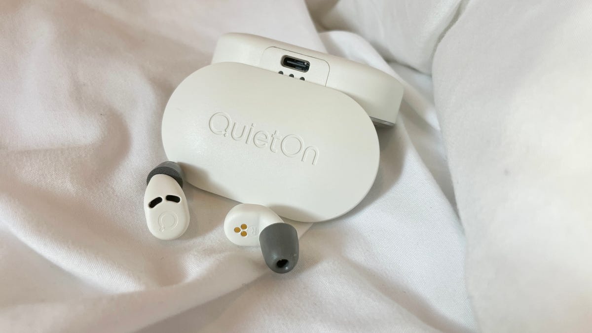 QuietOn’s latest sleep earbuds are a compact solution to a white noise machine