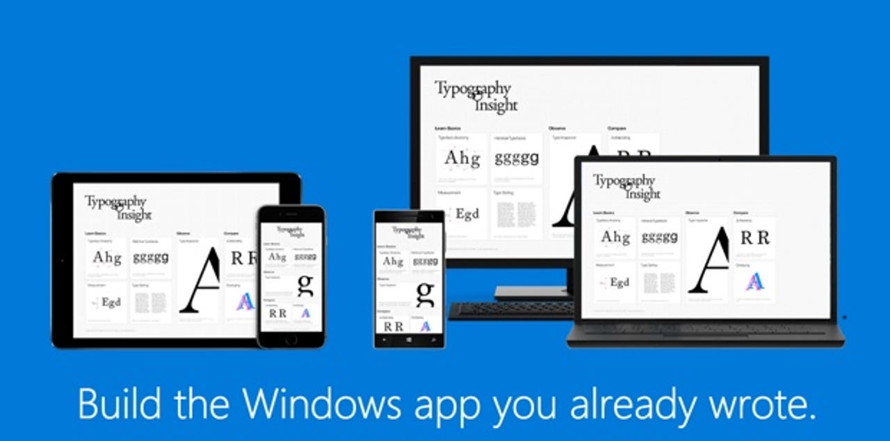 Porting an iOS app to Windows 10 can take as little as 5 minutes