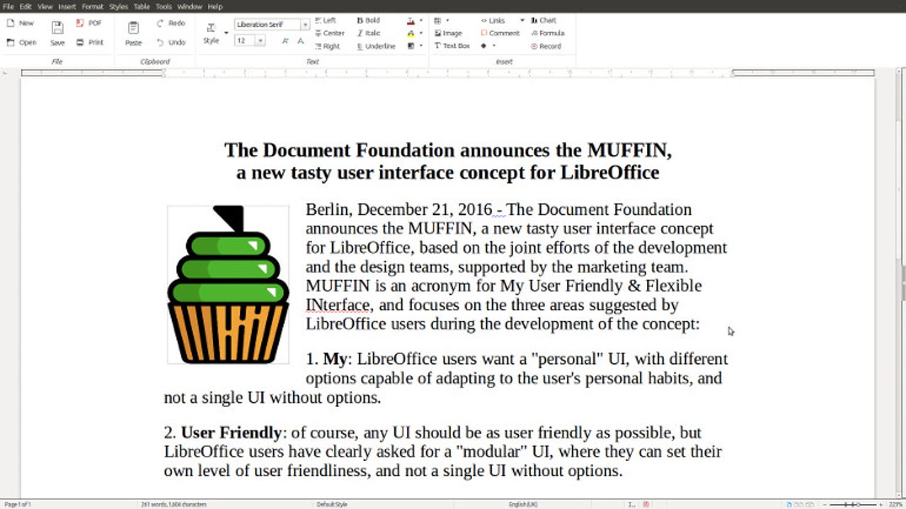 LibreOffice MUFFIN