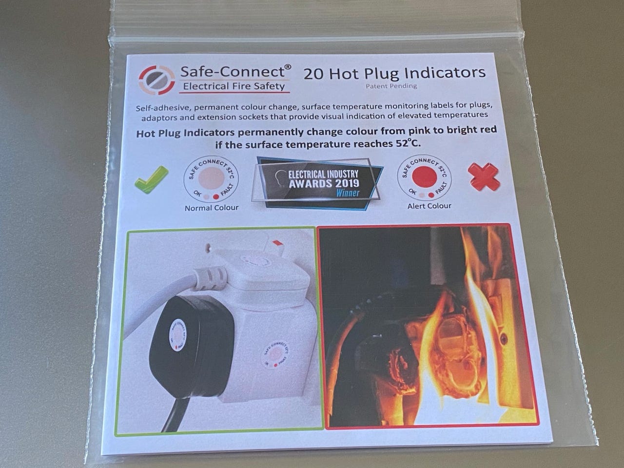 Safe Connect Hot Plug Indicator Dots