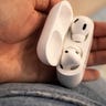 AirPods Pro 2 in hand