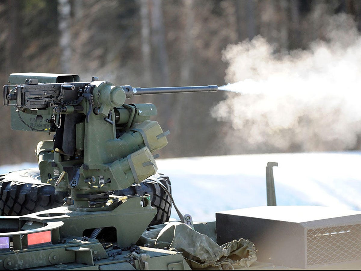 Optionally manned' robotic is Army's latest step toward autonomous weapons |