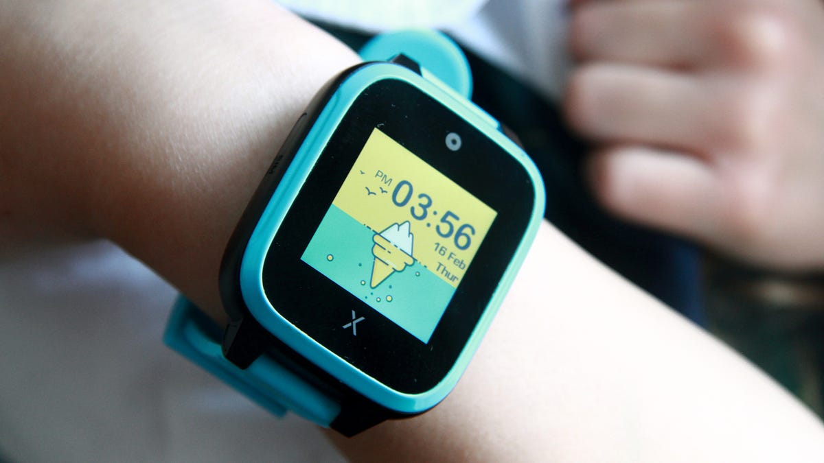 Your kid wants a phone? Consider this cute, trackable smartwatch instead