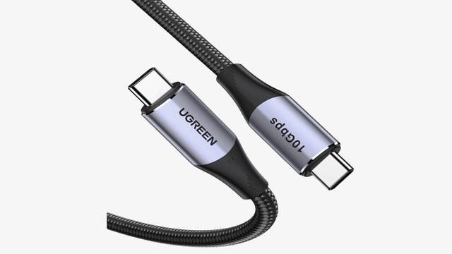 Black USB-C cables