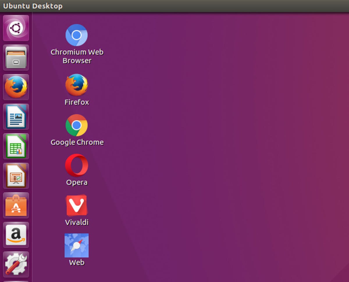 Ubuntu Linux Web Browsers