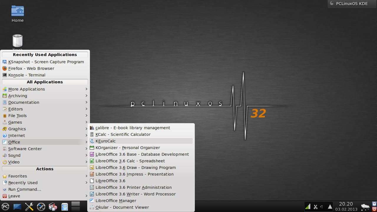 PCLinuxOS 2013.02 KDE