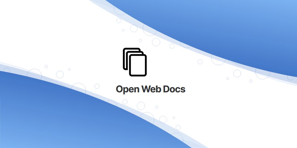 Open Web Docs