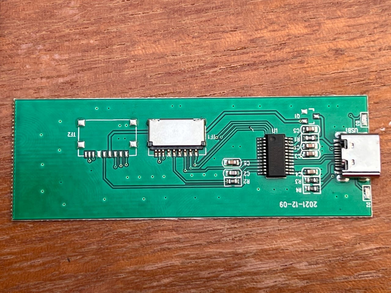 Essentially a USB-C microSD card reader