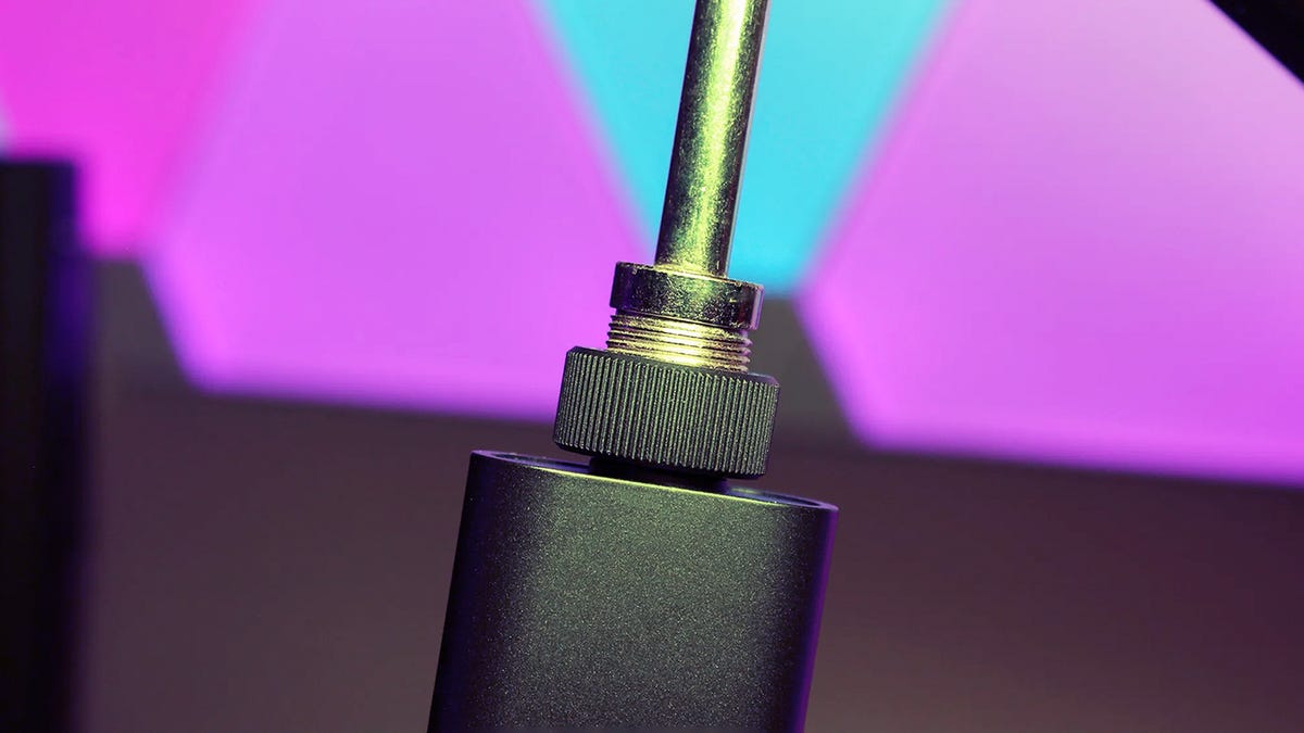 The mounting ring of Logitech's Blue Sona microphone