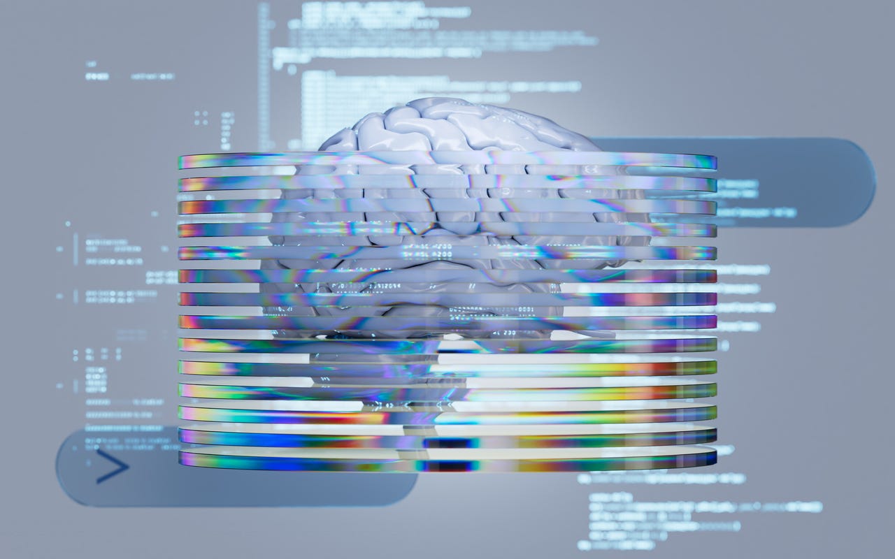 Cerebro del concepto de IA