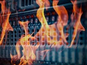 Fire closes show floor at Flash Memory Summit