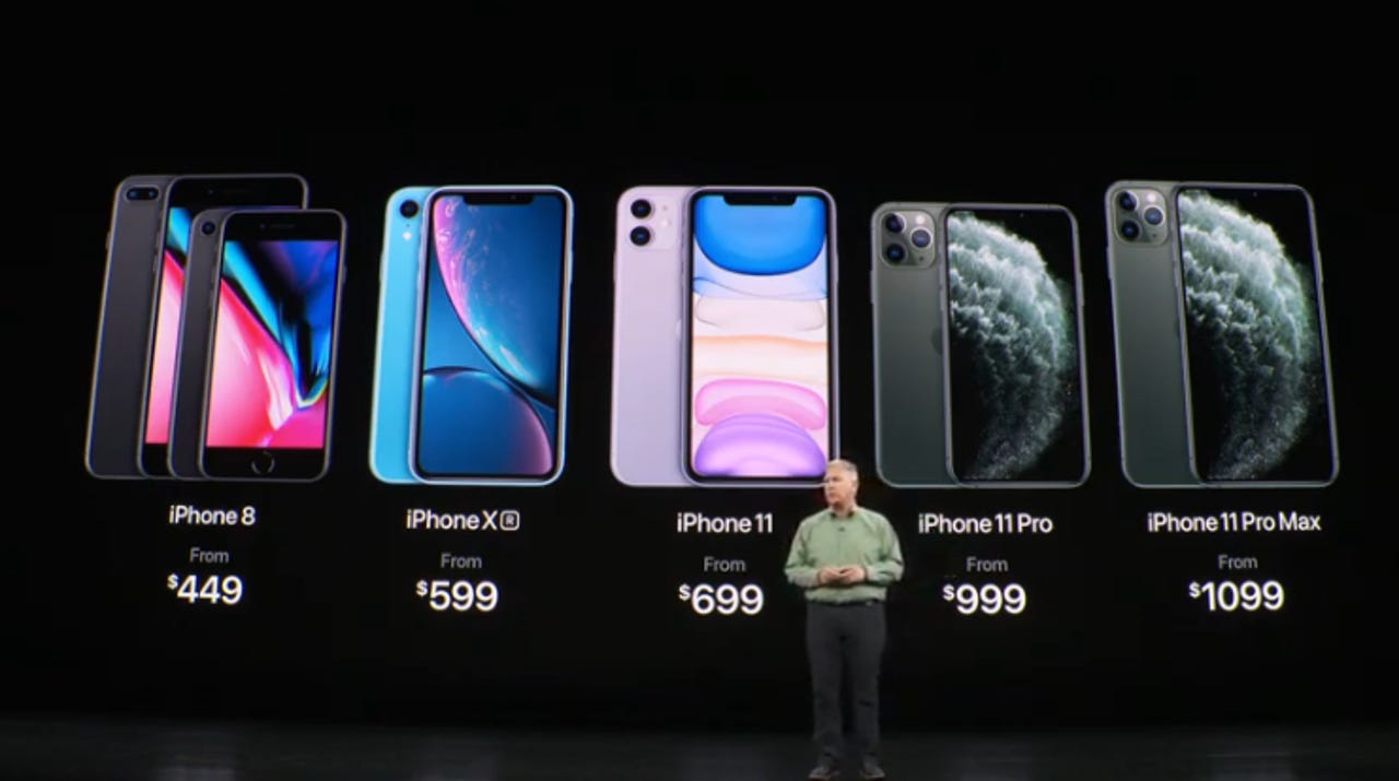 iPhone 11, 11 Pro, 11 Pro Max Line Up