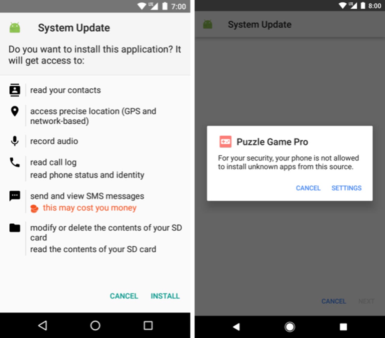 Приложение Unknown. Android Unknown sources. System update. Нативные приложения Android.