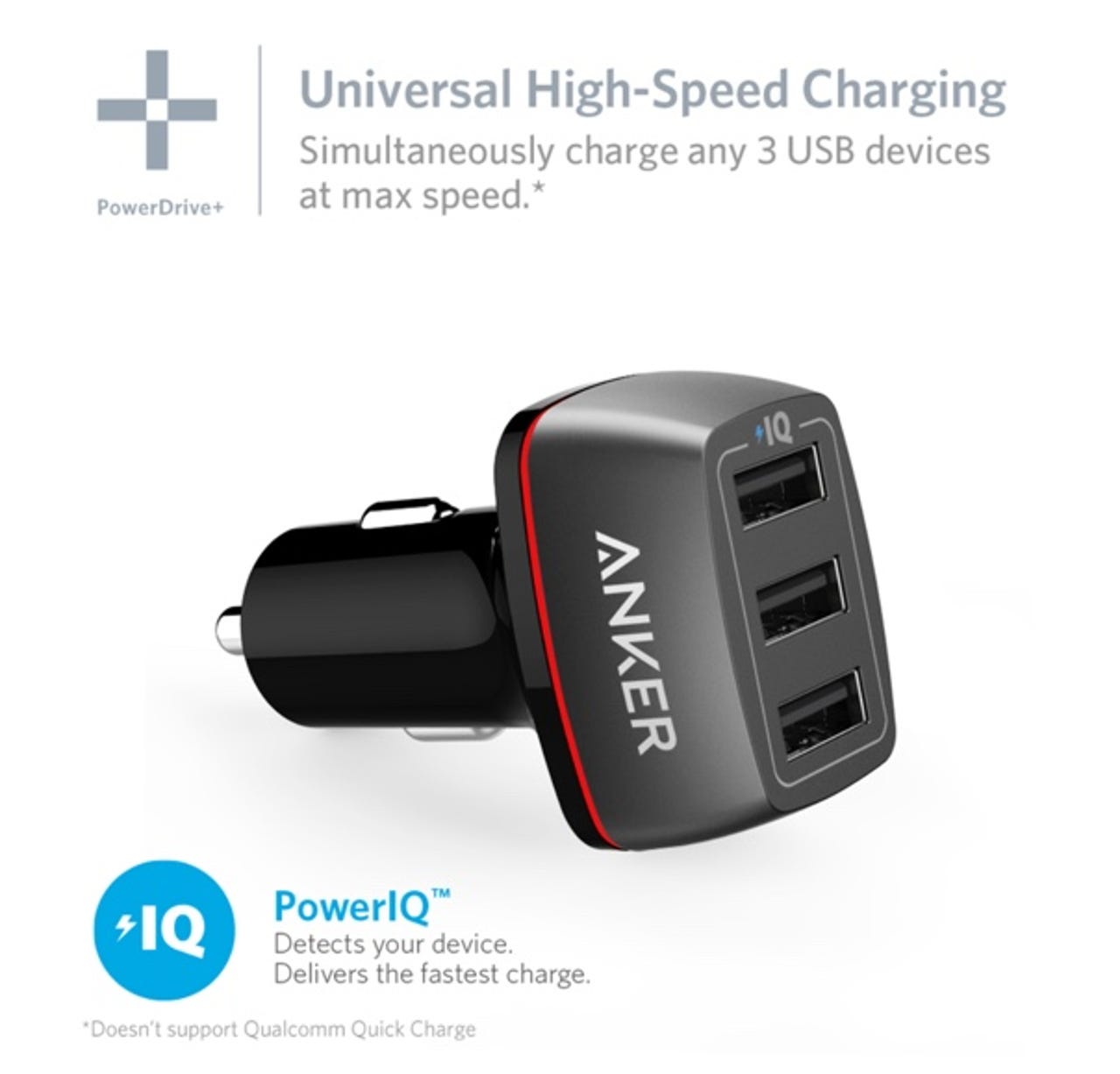 Anker PowerDrive+ 3 car charger