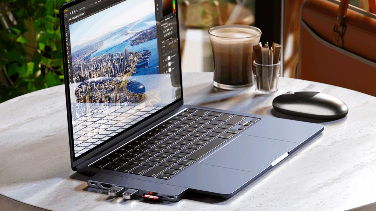 Satechi Pro Hub Slim for a MacBook