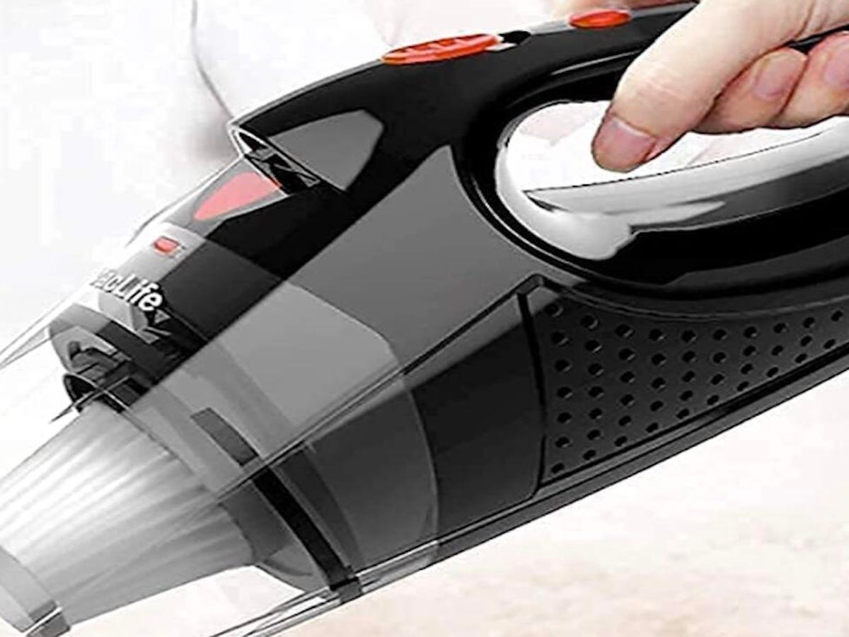 ThisWorx Car Vacuum Cleaner - Car Accessories - Small 12V High Power Black