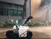 A 10-day race to develop three germ-blasting robots