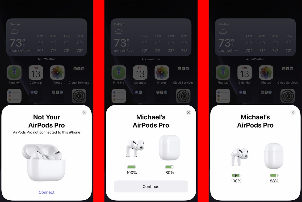 vejr Frastødende Galaxy How to connect your AirPods to an iPhone (and just about any other device)  | ZDNET