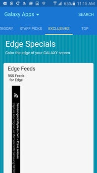 Samsung S6 Edge settings