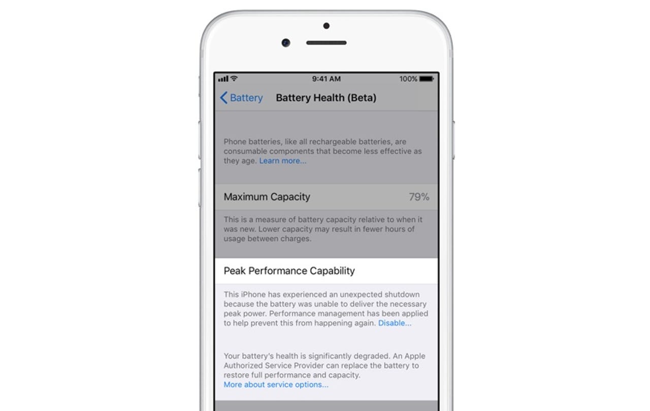 #3: Make the Battery Health feature more useful