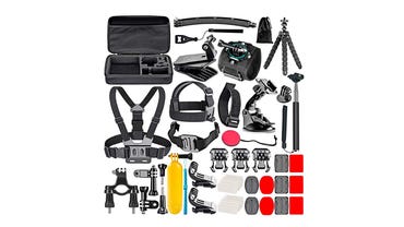 Neewer 50-In-1 action camera accessory kit
