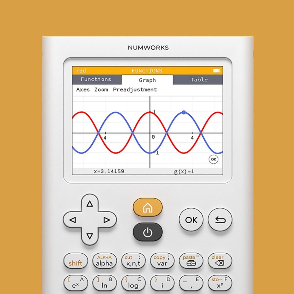 NumWorks graphing calculator: Yes, calculators are still a thing, and this  runs Python