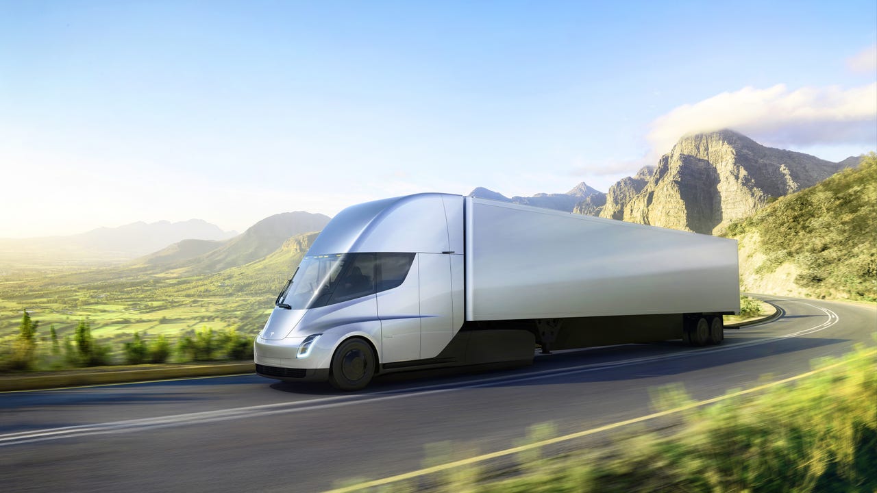 mechanisme segment tieners What is the Tesla Semi? Everything you need to know about Tesla's semi-autonomous  electric truck | ZDNET