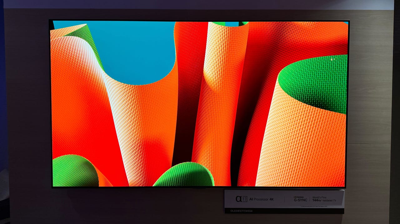 Televisor LG OLED G4 en CES
