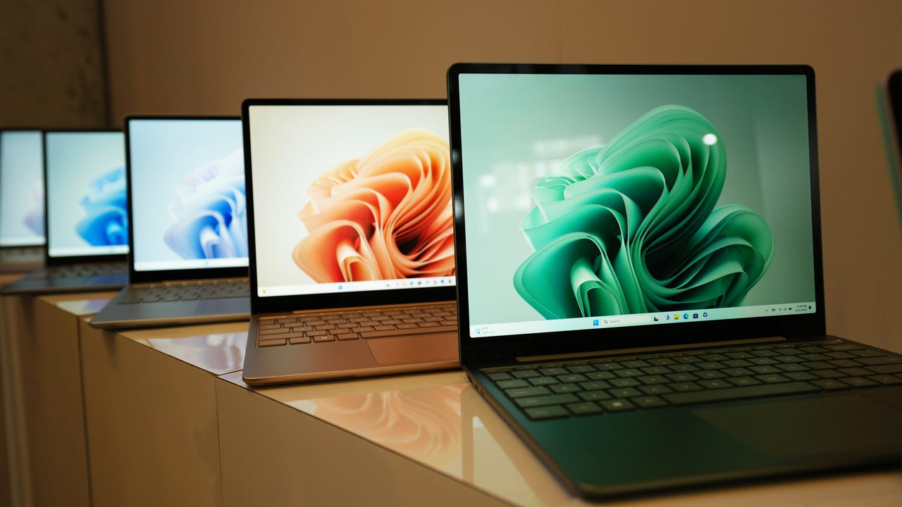 Microsoft Surface Laptop Go 3 colors