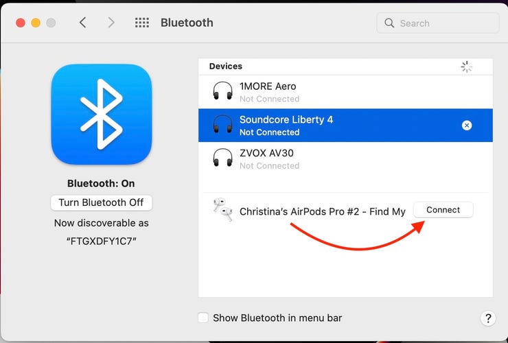 Kammerat Lima Notesbog How to connect Bluetooth headphones to a Mac | ZDNET
